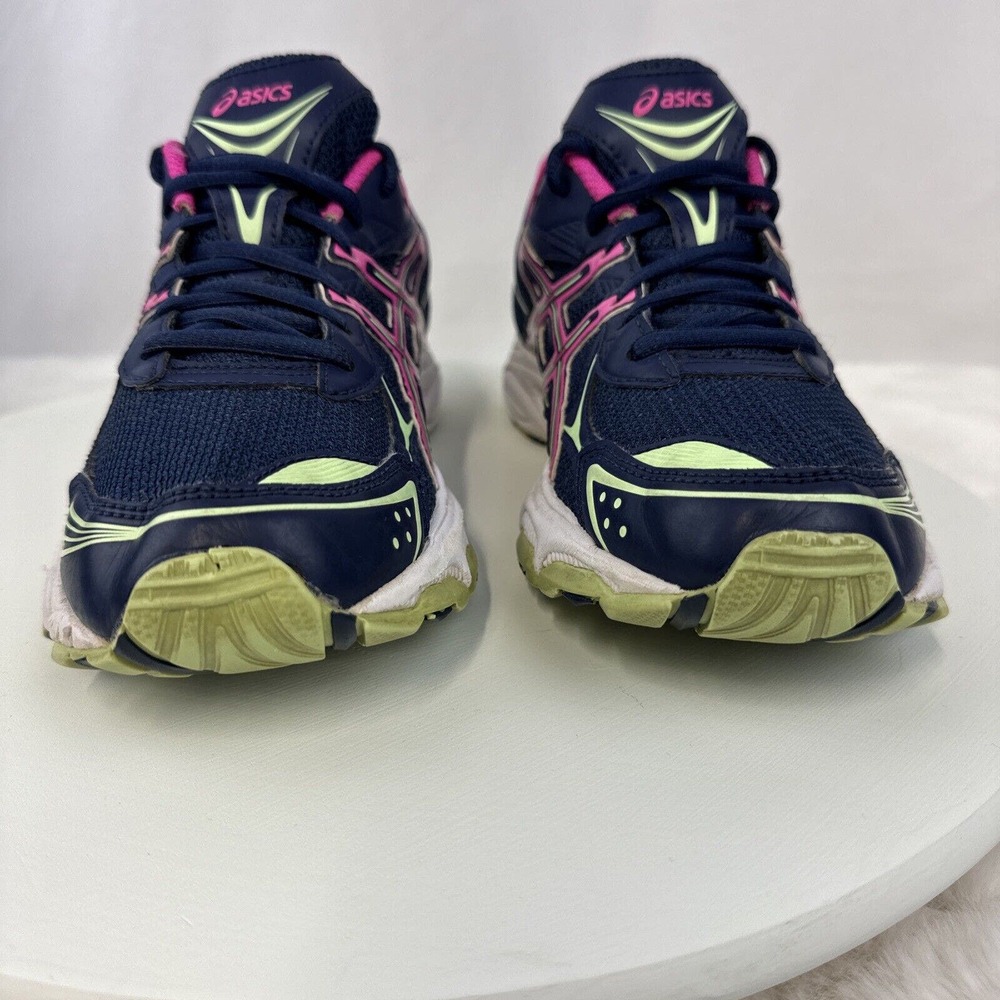 Asics Gel Vanisher Running Shoe Women's Size 8.5 Blue/Pink/Green T75BQ-4920 - Picture 3 of 9